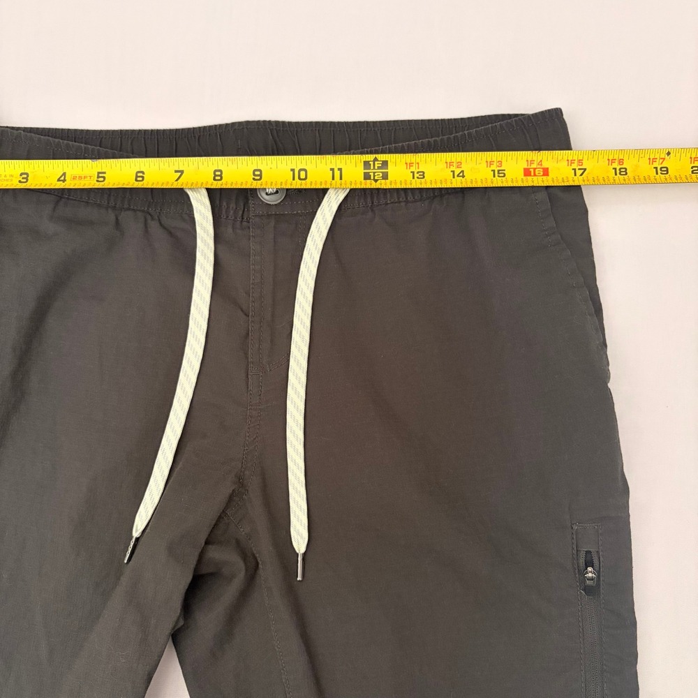 Vuori Pants Ripstop Climber Mens Large Charcoal Black Stretch Utility Hiking - Picture 5 of 9